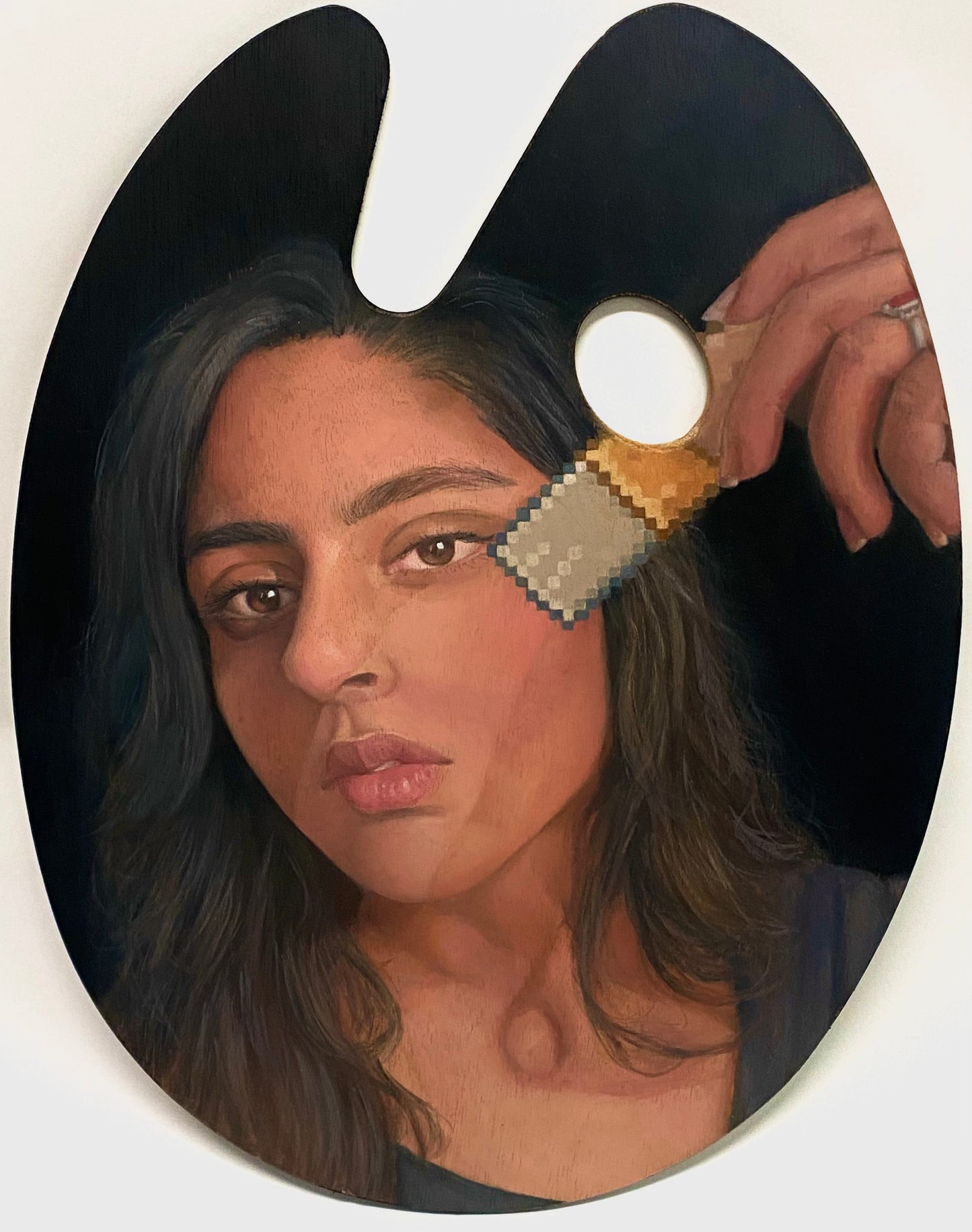 Print | "Behind the Brush"